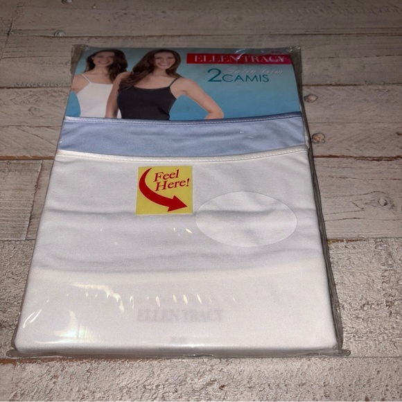 Ellen Tracey 2 Satin Trim Camis Women’s Sz XXL 20-22 Ultra Soft Natural Slimming - Picture 3 of 12
